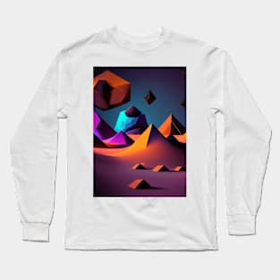 abstract Long Sleeve T-Shirt